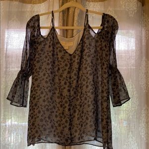 Michael Kors off the shoulder blouse